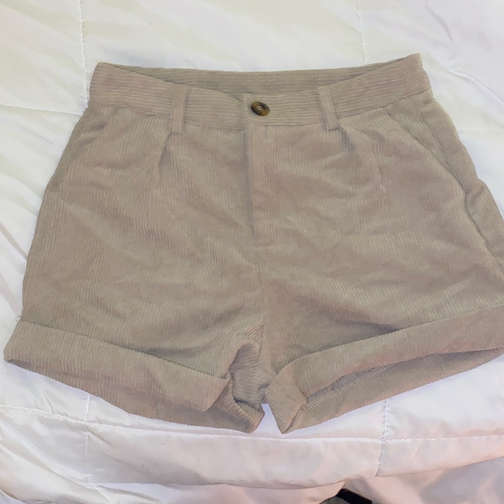 Beige Shorts
